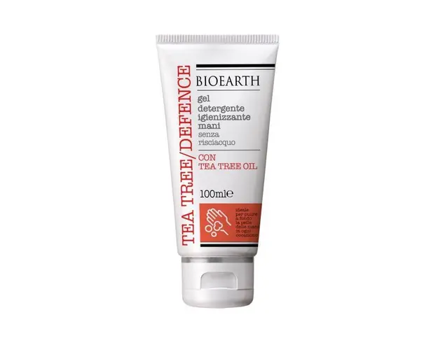 Gel igienizant maini cu alcool si Tea Tree, Bioearth
