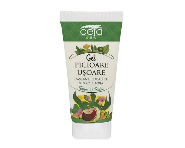 Gel picioare usoare, 50ml - CETA