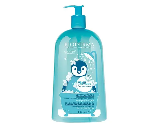 Gel spumant, ABCDerm, 1L - Bioderma