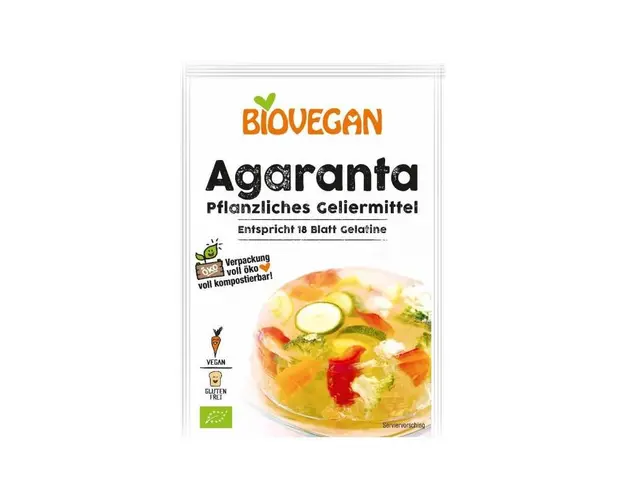 Gelatina pentru legume, eco-bio, 18g - Biovegan