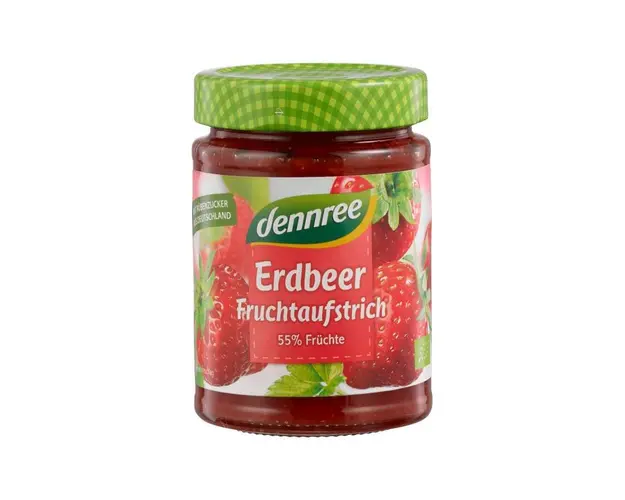 Gem de capsuni, eco-bio, 340g - Dennree