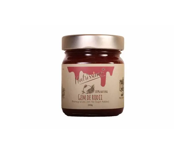 Gem de rodii, fara zahar, 240g - Nutrissimo