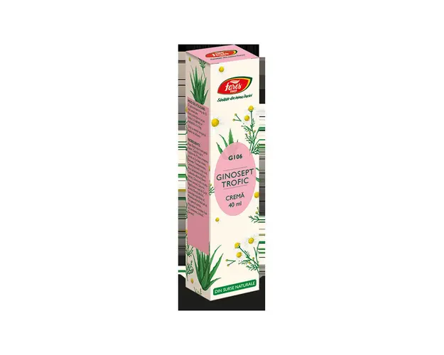 GINOSEPT TROFIC, G106, crema uscaciune vaginala, 40 ml - Fares