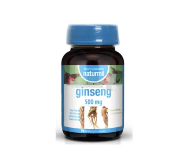 Ginseng 500mg, 90cps - Naturmil