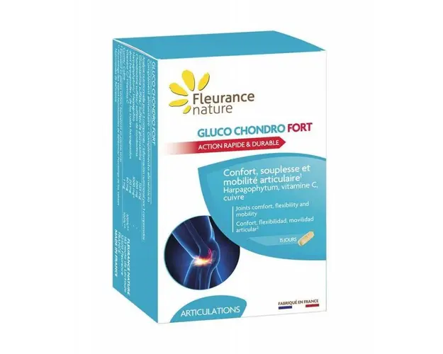 Gluco chondro fort Supliment alimentar, 45cpr - Fleurance Nature