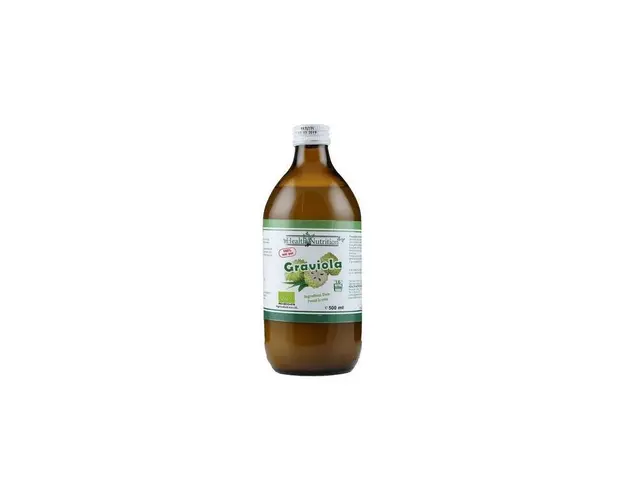 Graviola suc 100% pur, eco-bio, 500ml - Health Nutrition