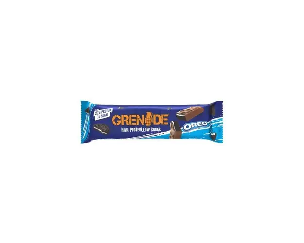 Baton Proteic Cu Aroma De Biscuiti Oreo, Grenade High Protein, Low
