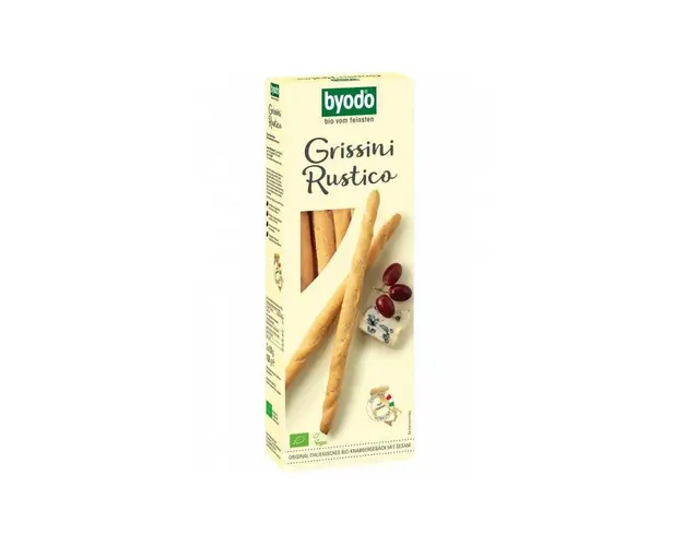 Grisine rustice cu susan, eco-bio, 100g - Byodo