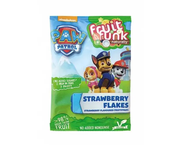 Gustare-jeleuri din fructe cu capsuni - Paw Patrol, vegan, fara
