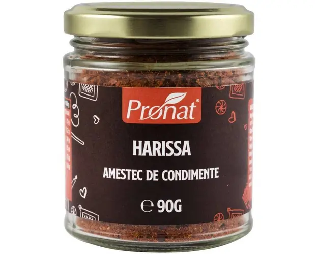 Harissa, Amestec de condimente, 90g Pronat