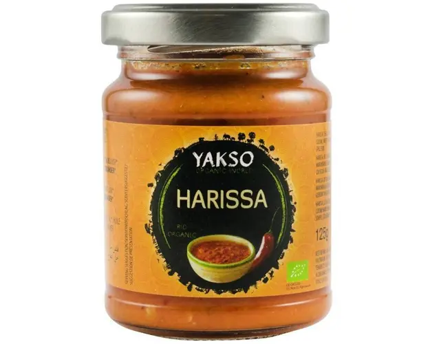 Harissa pasta picanta, eco-bio, 125g - Yakso