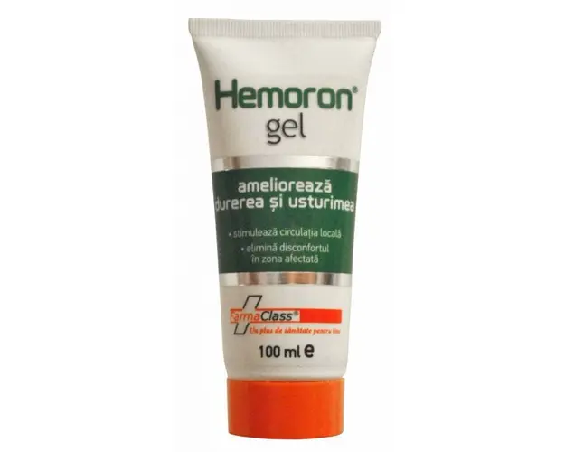 HEMORON GEL 100ml, FARMACLASS