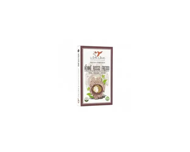 Henna Rosu Rece, 100g - Le Erbe di Janas