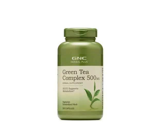 Herbal Plus Green Tea Complex 500 Mg, Complex De Ceai Verde, 200