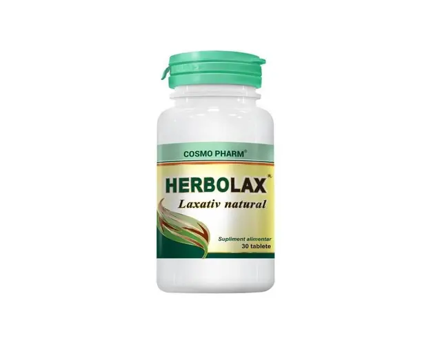 Herbolax Laxativ Natural, 30 tablete - Cosmo Pharm