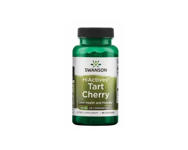 HiActives Tart Cherry 20:1, 465 mg, 60 capsule - Swanson