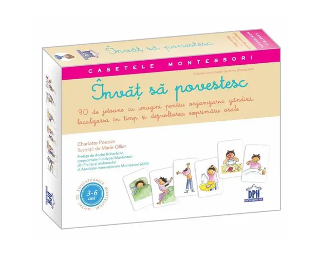 Invat sa povestesc - Charlotte Poussin - carte - DPH