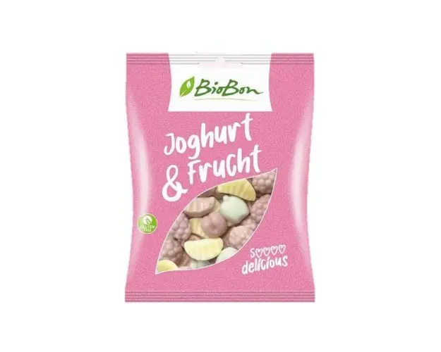 Jeleuri acrisoare de iaurt si fructe, eco-bio, 100g - BioBon