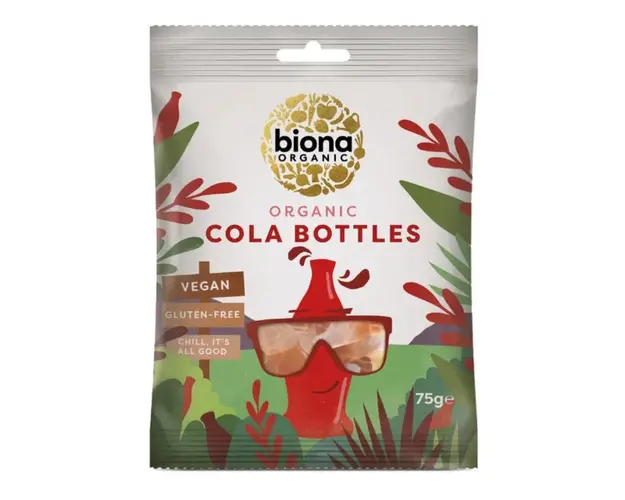 Jeleuri organice Cola Bottles 75g Biona