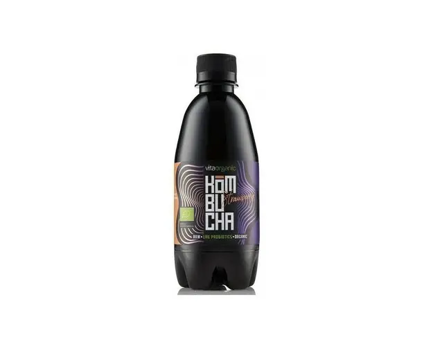 Kombucha cu capsuni, eco-bio, 330ml - Vita Organic