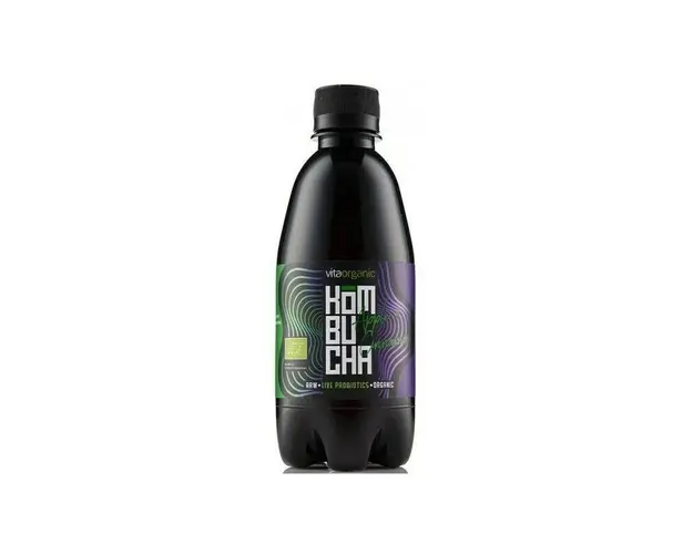 Kombucha cu mere si scortisoara, eco-bio, 330ml - Vita Organic