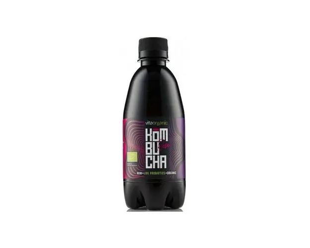 Kombucha cu trandafiri, eco-bio, 330ml - Vita Organic