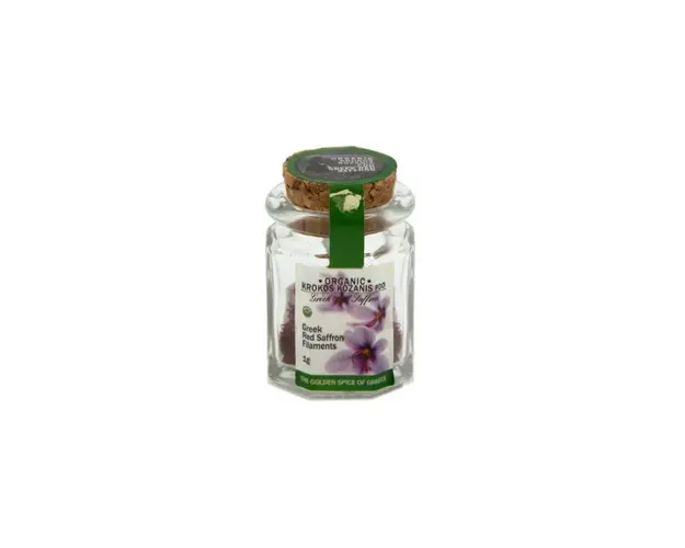 Krocus Sofran PDO, sofran eco-bio, 1 g, Krokos Kozanis