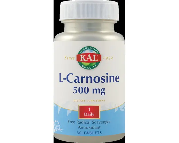 L-Carnosine 500mg 30 ActivTab - KAL - Secom