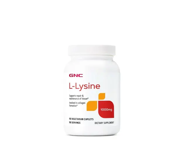 L-LYSIne, 1000mg, 90 Capsule - GNC