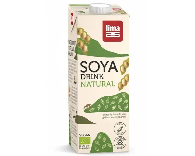 Lapte de soia bio 1l - Lima