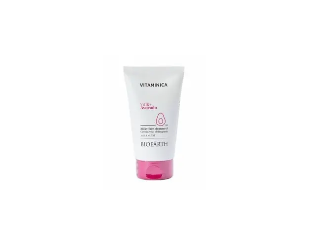 Lapte demachiant cu vitamina E si avocado 150ml  Vitaminica Bioearth