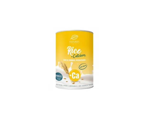 Lapte instant de orez cu calciu, eco-bio, 250g - Nutrisslim