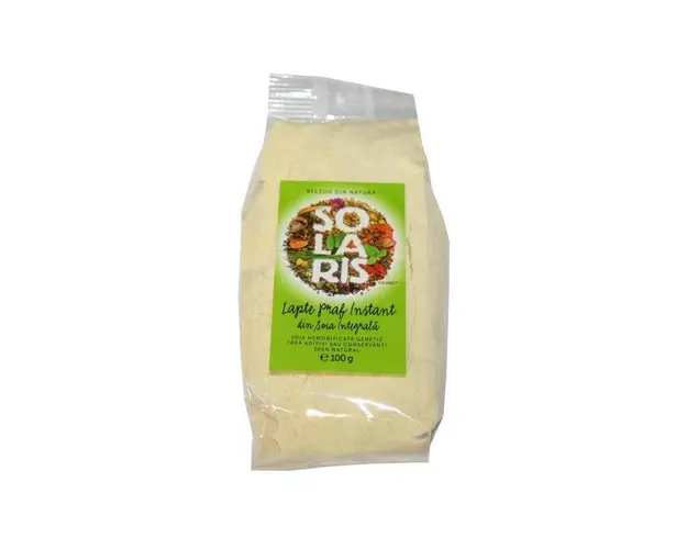 Lapte praf de soia 100g - Solaris