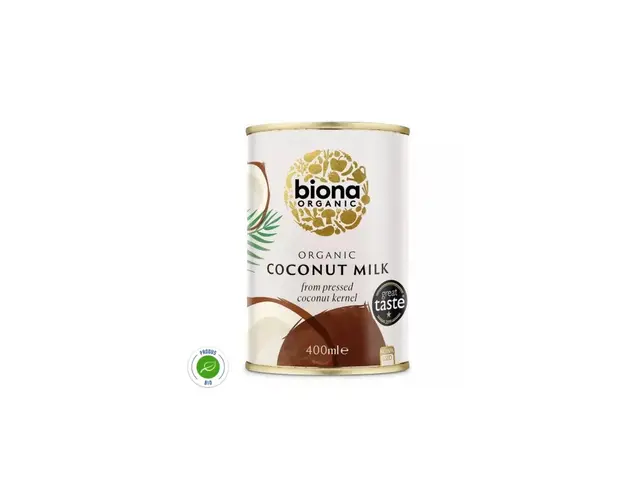 Lapte vegetal de cocos 400ml eco-bio Biona