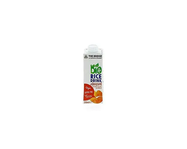 Lapte vegetal de orez cu migdale 250ml ECO-BIO - The Bridge