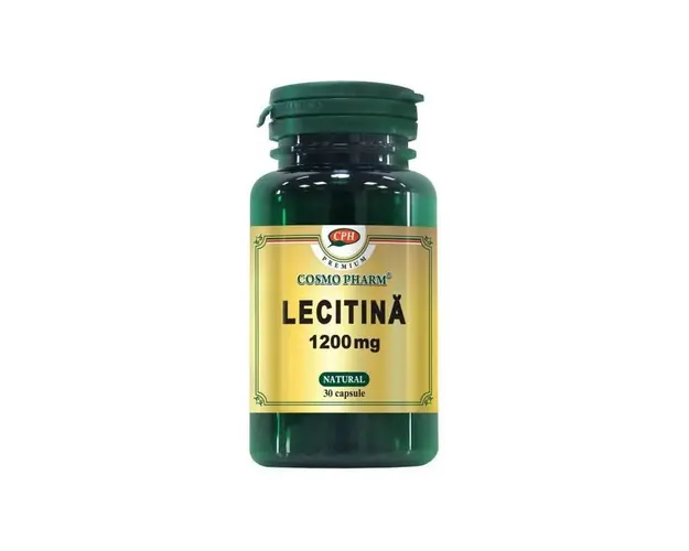 Lecitina, 1200mg, 30 capsule - Cosmo Pharm