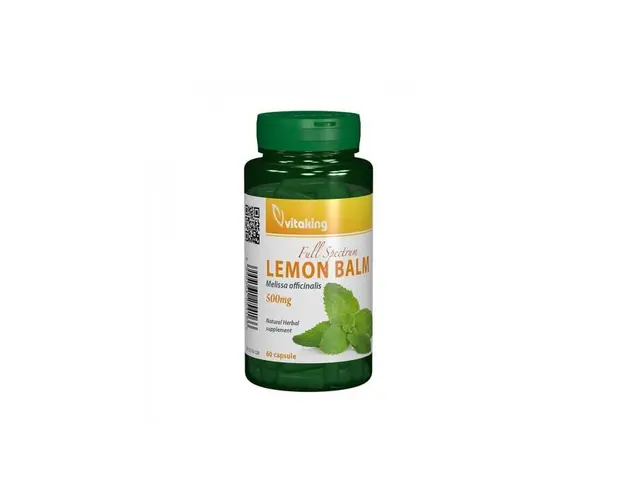 Lemon Balm Roinita, 500mg, 60capsule - Vitaking