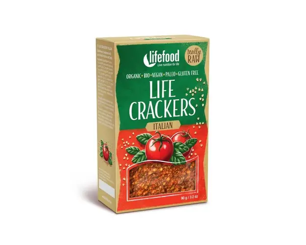 Lifecrackers italian raw eco-bio 90g - Lifefood