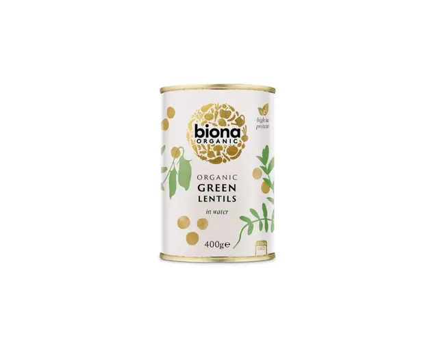 Linte verde, eco-bio, 400g - Biona