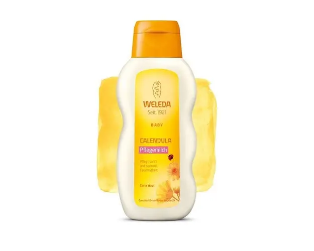 Lotiune de corp cu galbenele Baby 200ml - Weleda