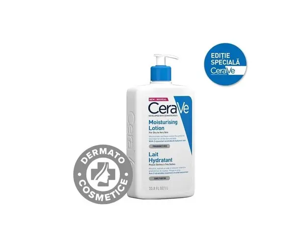 Lotiune Hidratanta, Piele Uscata si Foarte Uscata 1000ml - CeraVe