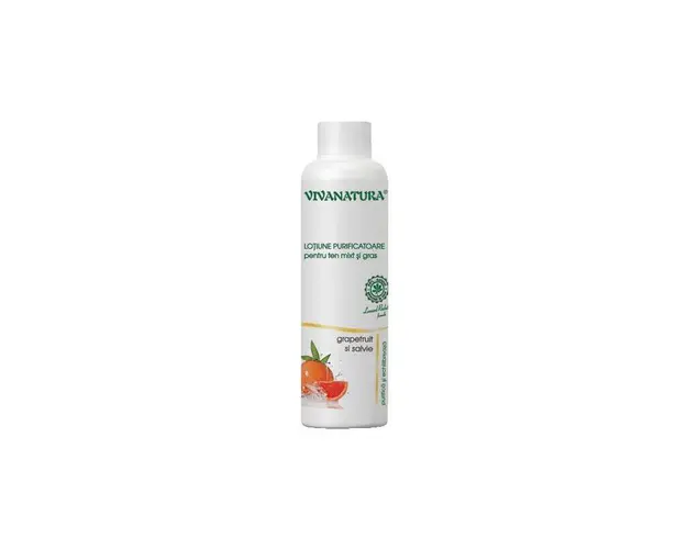 Lotiune purificatoare pt ten mixt si gras 150ml - Vivanatura