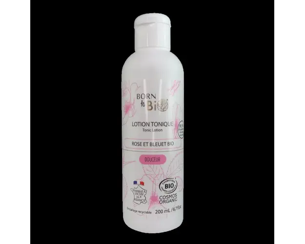 Lotiune tonica cu albastrele si trandafir, eco-bio, 200ml - Born to