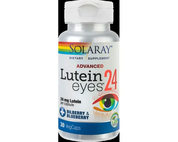 Lutein Eyes Advanced 30 caps veg - Solaray - Secom