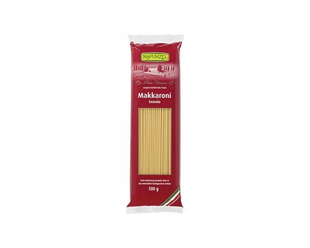 Macaroane semola, eco-bio, 500g - Rapunzel