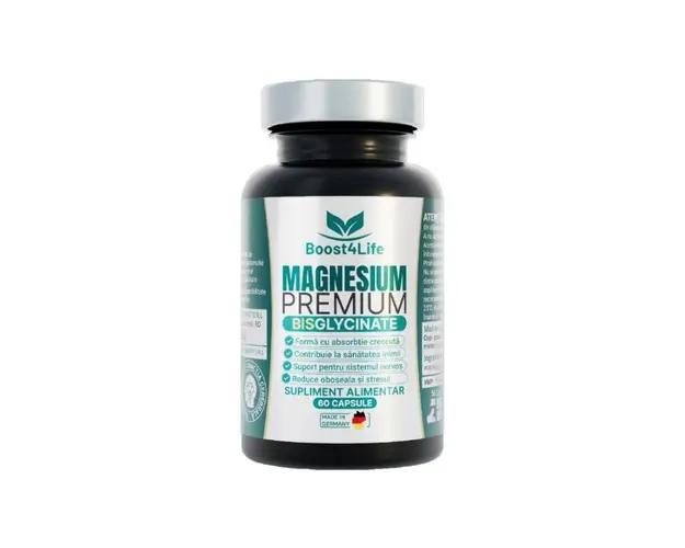 MAGNESIUM PREMIUM BISGLYCINATE 60 capsule - BOOST4LIFE