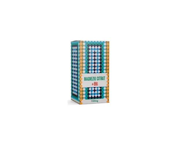 Magneziu Citrat + B6, 25stickuri - REMEDIA