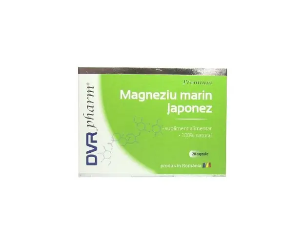 Magneziu marin japonez 20cps - DVR Pharm