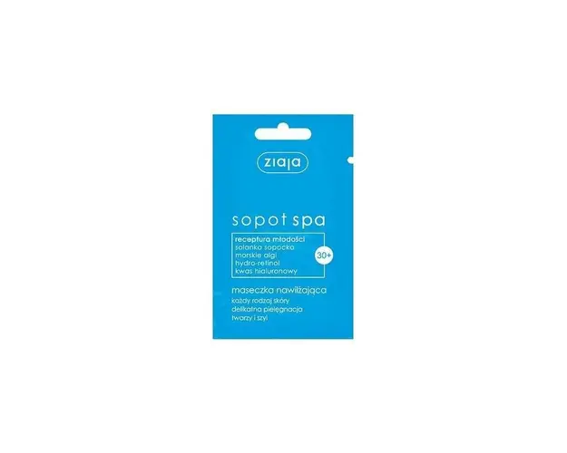 Masca gel hidratanta pentru ten, Marine Algae, 7ml, - Ziaja