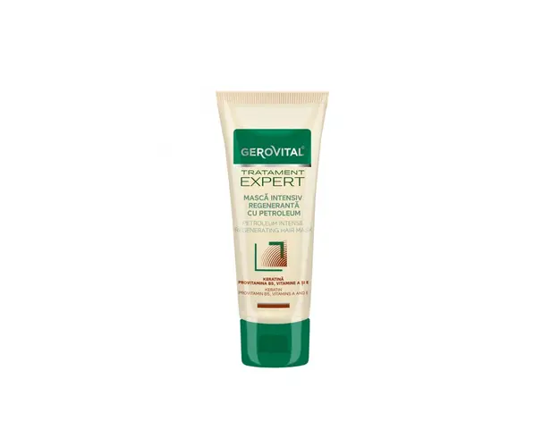 Masca intensiv regeneranta cu petroleum, 150ml - Gerovital Tratament
